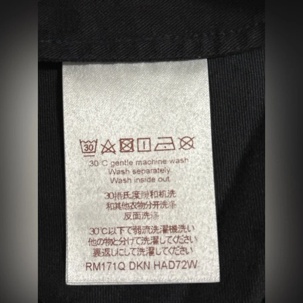 Louis Vuitton Slim Stretch Jeans Black Size 38 Monogram Patch